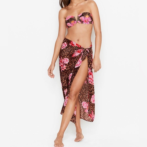 NWT- VICTORIA'S SECRET VS SWIM Sarong Cover up Swimsuit Bathing Suit Beach Pool - Picture 11 of 16